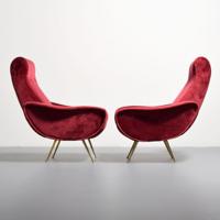 Pair of Lounge Chairs, Manner of Marco Zanuso - Sold for $2,688 on 12-03-2022 (Lot 622).jpg